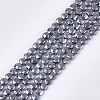 Terahertz Stone Beads Strands G-S354-32-1