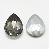 Pointed Back Glass Rhinestone Cabochons RGLA-T081-7x10mm-03-2