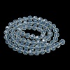 Imitation Jade Glass Beads Stands EGLA-A035-J10mm-D06-3