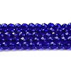 Transparent Glass Beads Strands X-GLAA-H021-04-09-2