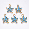 Alloy Enamel Pendants X-ENAM-S121-023-M-3