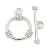 Brass Toggle Clasps KK-A223-30P-2