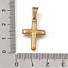 304 Stainless Steel Pendants SA-CBAC939-03G-3
