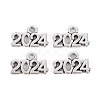Tibetan Style Alloy Charms TIBE-S323-109AS-RS-1