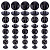 60Pcs 4 Style Plastic Shank Buttons BUTT-HY0001-19C-1