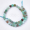 Natural Chrysoprase Beads Strands X-G-S333-4mm-037-2