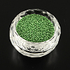 Color Plated DIY 3D Nail Art Decoration Mini Glass Beads MRMJ-R038-E05-1