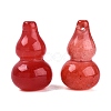 Dyed Natural White Jade Pendants G-Q601-42A-3