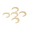 201 Stainless Steel 2-Loop Link Pendants STAS-N090-LA166-3