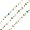 Handmade Glass Beaded Chains CHS-P016-45G-06-1