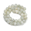 Natural Green Moonstone Beads Strands G-NH0060-A01-03-3