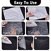 Glitter Hotfix Rhinestone LS-DIY-WH0899-278-3