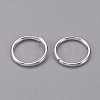 Brass Open Jump Rings X-J0CPE021-2