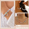 Printed Porcelain European Beads FIND-CJZ0001-003-7