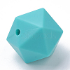 Food Grade Eco-Friendly Silicone Focal Beads SIL-T048-14mm-06-2