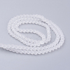 Baking Paint Transparent Glass Bead Strands X-GLAA-S031-6mm-13-2
