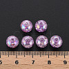 Transparent Crackle Acrylic Beads MACR-S373-66-L01-5
