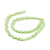 Handmade Millefiori Glass Bead Strands LAMP-J035-4mm-13-2