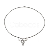 Non-Tarnish 201 Stainless Steel Pendant Necklaces NJEW-M212-01E-P-2