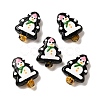 Christmas Theme Handmade Lampwork Beads LAMP-G162-06C-1