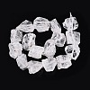Natural Quartz Crystal Rough Beads Strands G-Q606-93-3