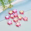 Eco-Friendly Transparent Acrylic Beads TACR-YW0001-01E-6