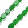 Dyed Natural Malaysia Jade Beads Strands G-P559-B20-01-1