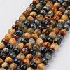 Natural Dream Tiger Eye Beads Strands G-G898-6mm-1