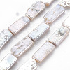 Natural Keshi Pearl Beads Strands PEAR-S020-D03-3