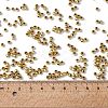 Plating Plastic Acrylic Round Beads PACR-L003-3mm-LG-3