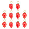 10Pcs Brass Enamel Charms KK-AR0003-63-1