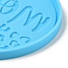 DIY Mother's Day Theme Flat Round Pendant Silicone Molds SIMO-H010-02E-4