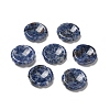 Natural Blue Spot Jasper Worry Stones G-E586-01U-1