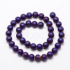 Electroplate Non-magnetic Synthetic Hematite Beads Strands G-R363-8mm-04-2