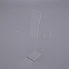 Acrylic Hair Pin Displays Stand ODIS-WH0009-02-1