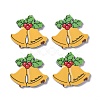 Christmas Style Printed Acrylic Cabochons MACR-O045-01E-1