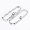 Tarnish Resistant 304 Stainless Steel European Style Chains Bracelet Making STAS-E428-10A-P-3