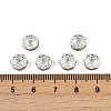 Brass Grade A Rhinestone Spacer Beads RB-A014-Z8mm-17S-4
