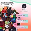 Flat Round Resin Buttons BUTT-TAC0017-01A-2