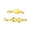 Alloy Magnetic Clasps FIND-YW0002-09G-3
