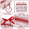 Floral Printed Paper Gift Tote Bags ABAG-WH0044-82D-4