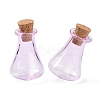 Glass Cork Bottles AJEW-O032-01F-1