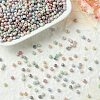 300Pcs Faceted Electroplated Glass Beads Strands GLAA-YW0003-38-5