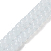 Baking Plating Glass Beads Strands GLAA-H036-01C-1