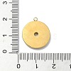 Ion Plating(IP) 304 Stainless Steel Pendant Rhinestone Setting STAS-B058-12G-08-3