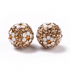 Polymer Clay Rhinestone Beads RB-L029-03A-2