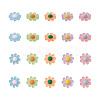 Resin Frosted Cabochons RESI-TA0001-26-9
