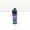 Point Tower Natural Fluorite Home Display Decoration PW23030654613-1