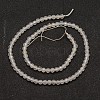 Natural White Agate Bead Strands X-G-G882-4mm-A06-7-2
