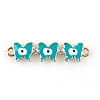 Alloy Enamel Connector Charms X1-FIND-TAC0016-25A-1